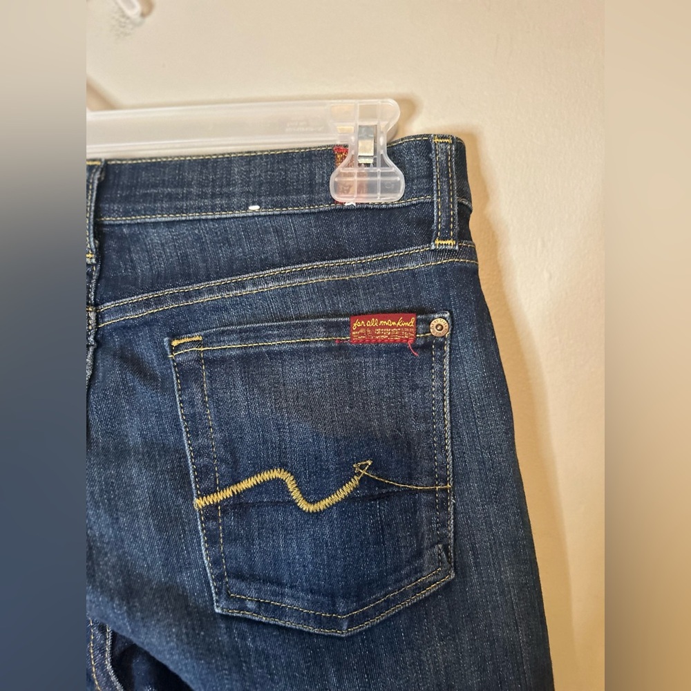 7 for all Mankind low rise skinny jeans - Picture 9 of 13